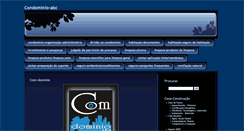 Desktop Screenshot of condominio-abc.serrapress.com