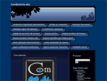 Tablet Screenshot of condominio-abc.serrapress.com